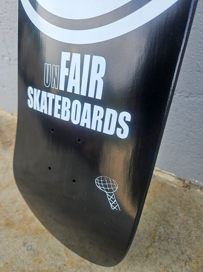 Black unFAIR Circle Logo Deck