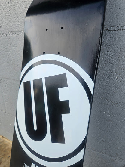 Black unFAIR Circle Logo Deck